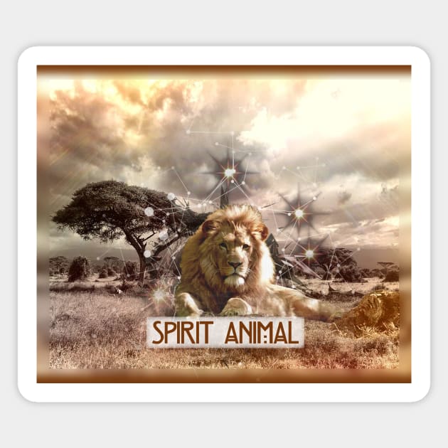 Spirit Animal 6 Sticker by incarnations